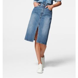 Buy Lydia Midi Denim Skirt - Forever New
