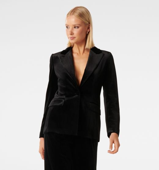 Women 3 Pc Blazer Coat Set (Blazer, Bustier and Pant) Co-Ord Suit
