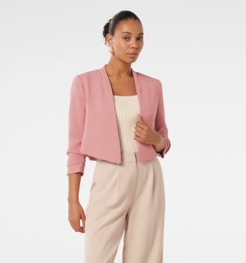 Casey Cropped Cover Up Jacket