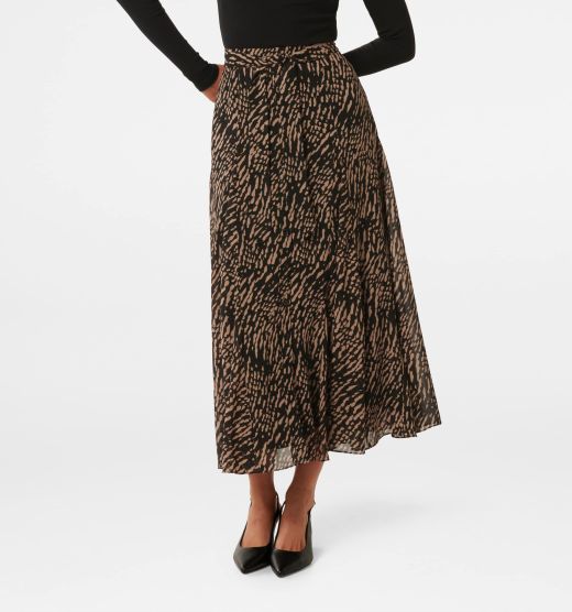 Donna Godet Midi Skirt