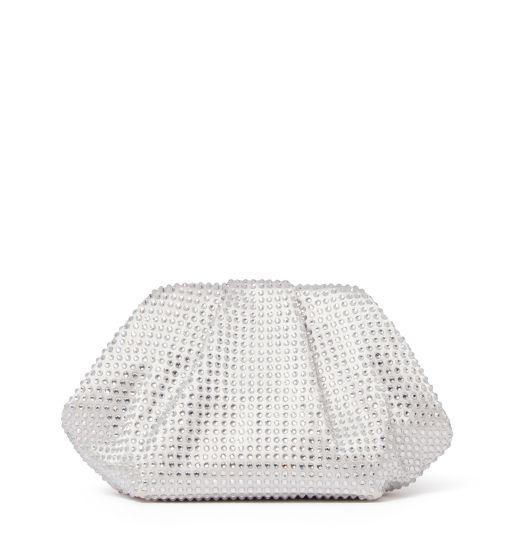 Signature Reece Ruched Clutch