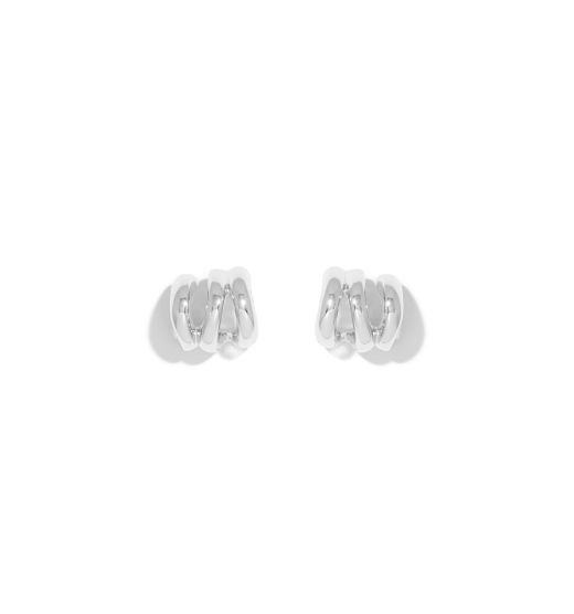 Olivia Organic Curve Stud Earring