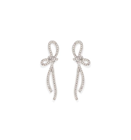 Dahlia Dainty Bow Drop Earring