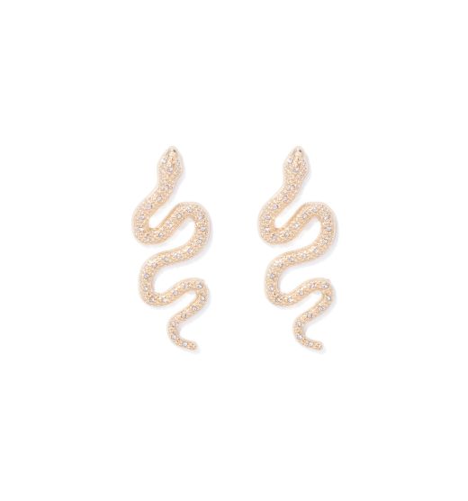 Serena Snake Earring