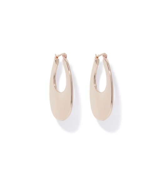 Molly Smooth Metal Earring