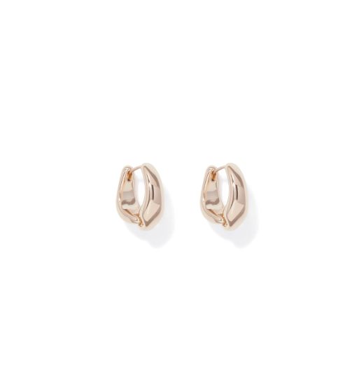 Kinsley Curve Hinge Hoop Earring