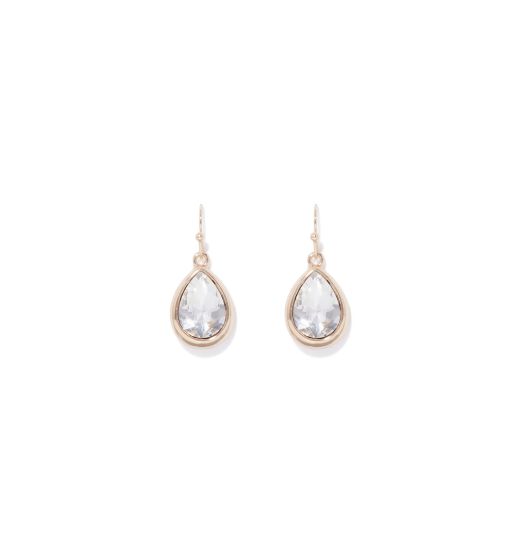 Goldie Glass Teardrop Earring