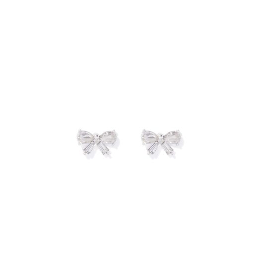 Bellina CZ Bow Stud