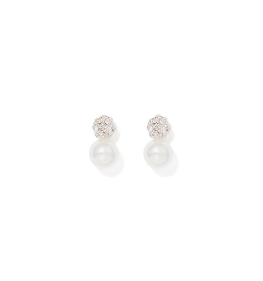 Sydney Pearl and Crystal Earring