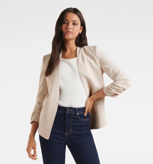 Ciara Collarless Blazer