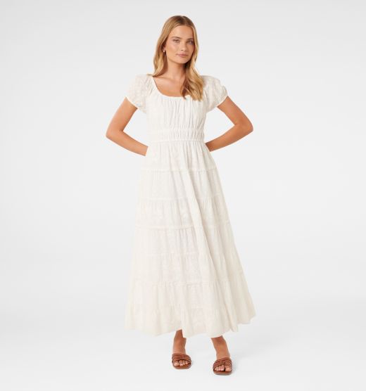 Sardinia Tiered Midi Dress