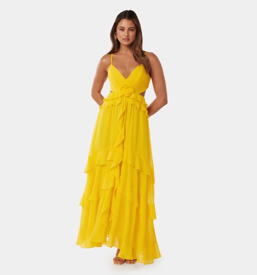 Harper Ruffle Maxi Dress