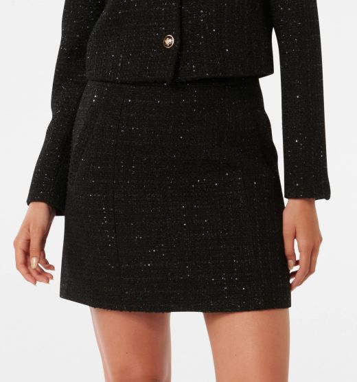 Tonia Boucle Mini Skirt