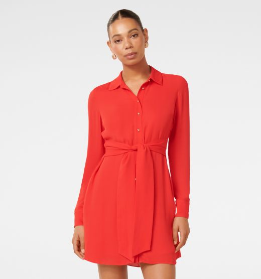 Sherri Mini Shirt Dress