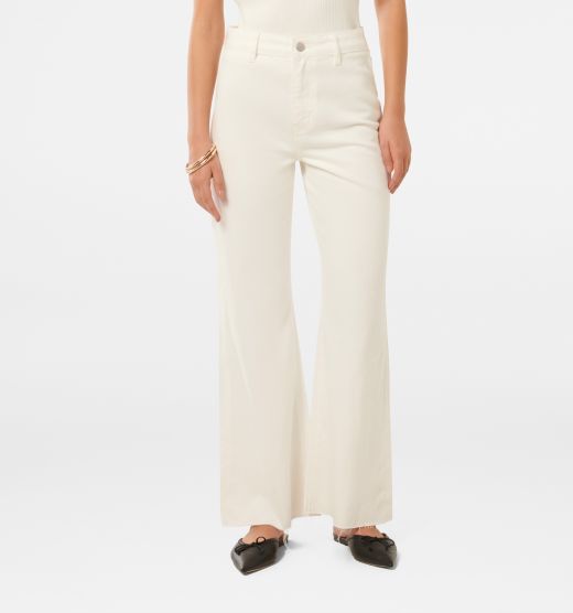 Celia Cropped Wide Leg Jeans