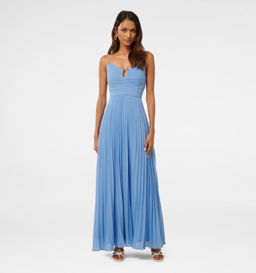 Loreto Petite Pleated Maxi Dress