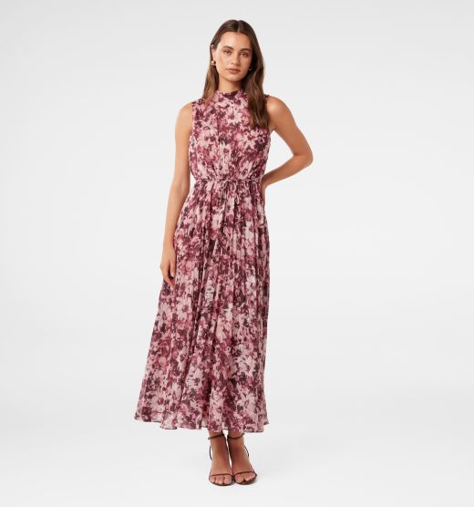 Phillipa Pleated Midi Dress