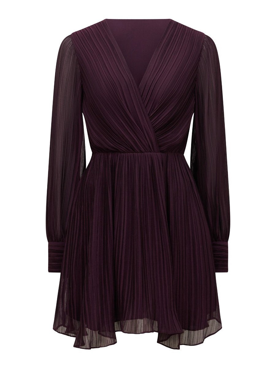  Genevieve Crinkle Mini Dress