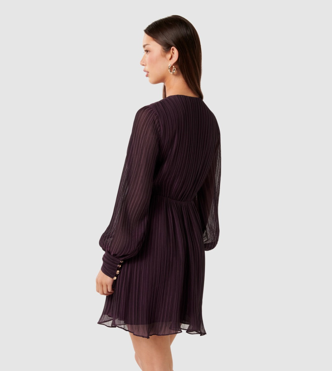 Genevieve Crinkle Mini Dress