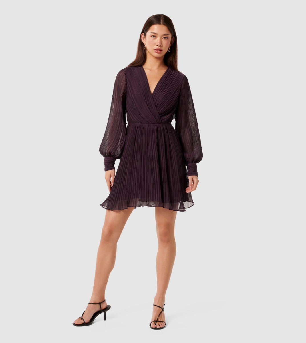 Genevieve Crinkle Mini Dress