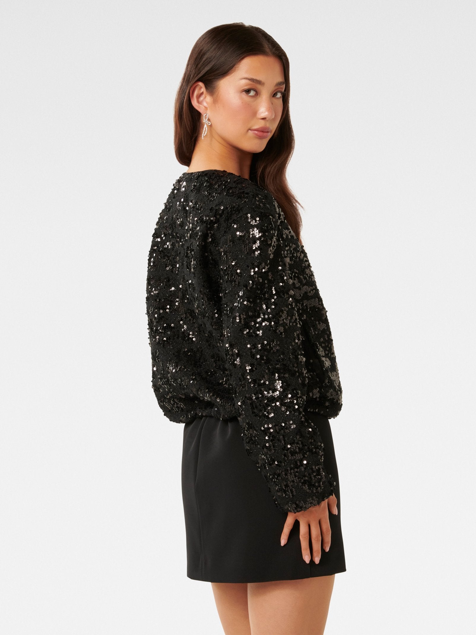  Robyn Sequin Bomber Jacket