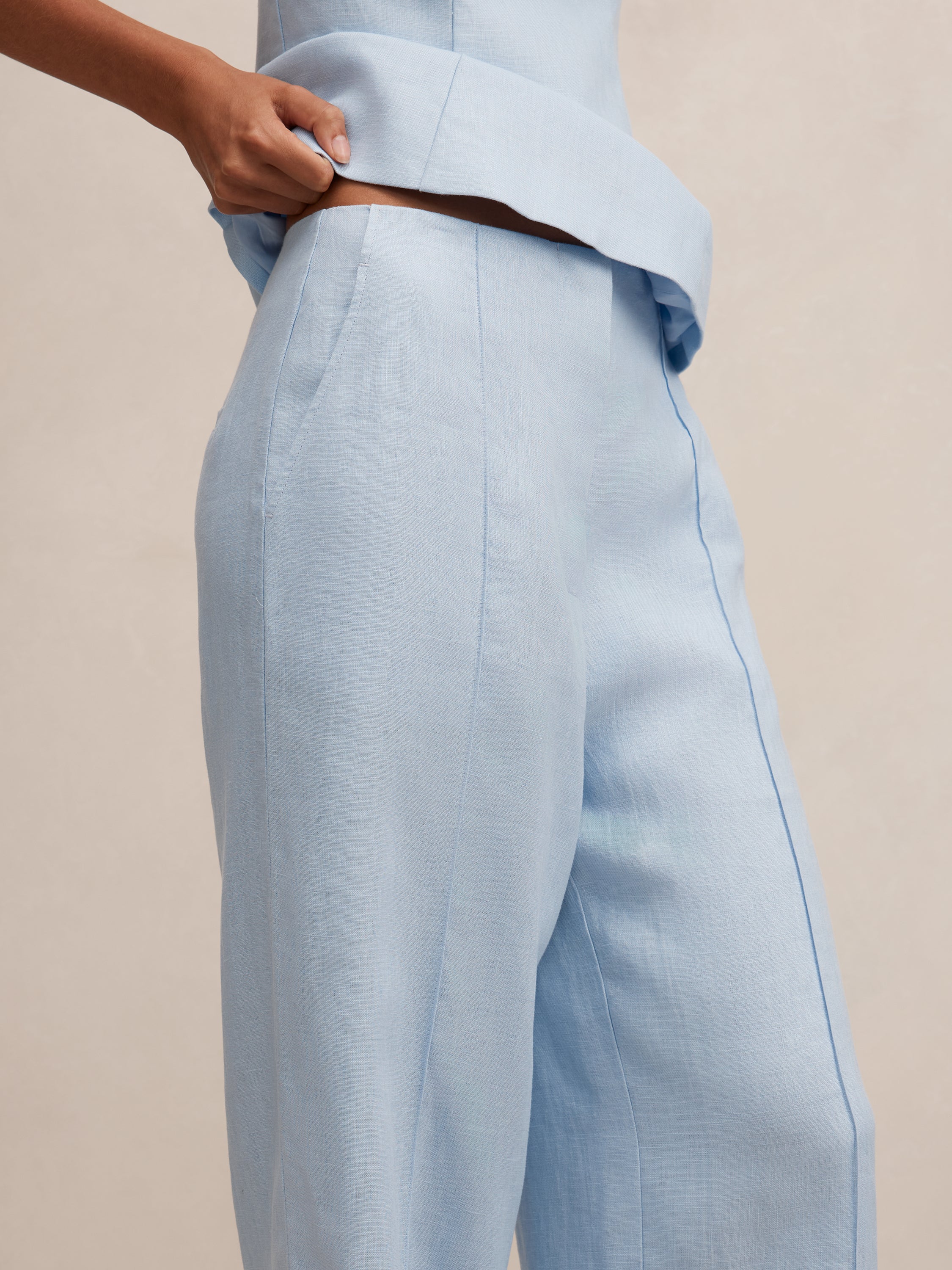 Posey Linen Wide Leg Pant