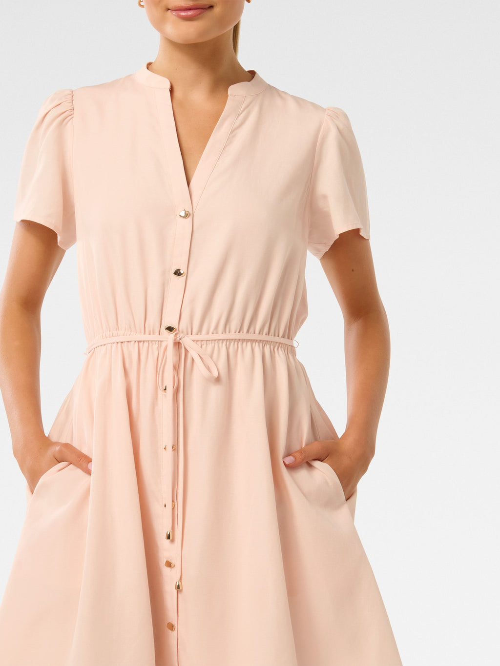  Logan Shirt Mini Dress