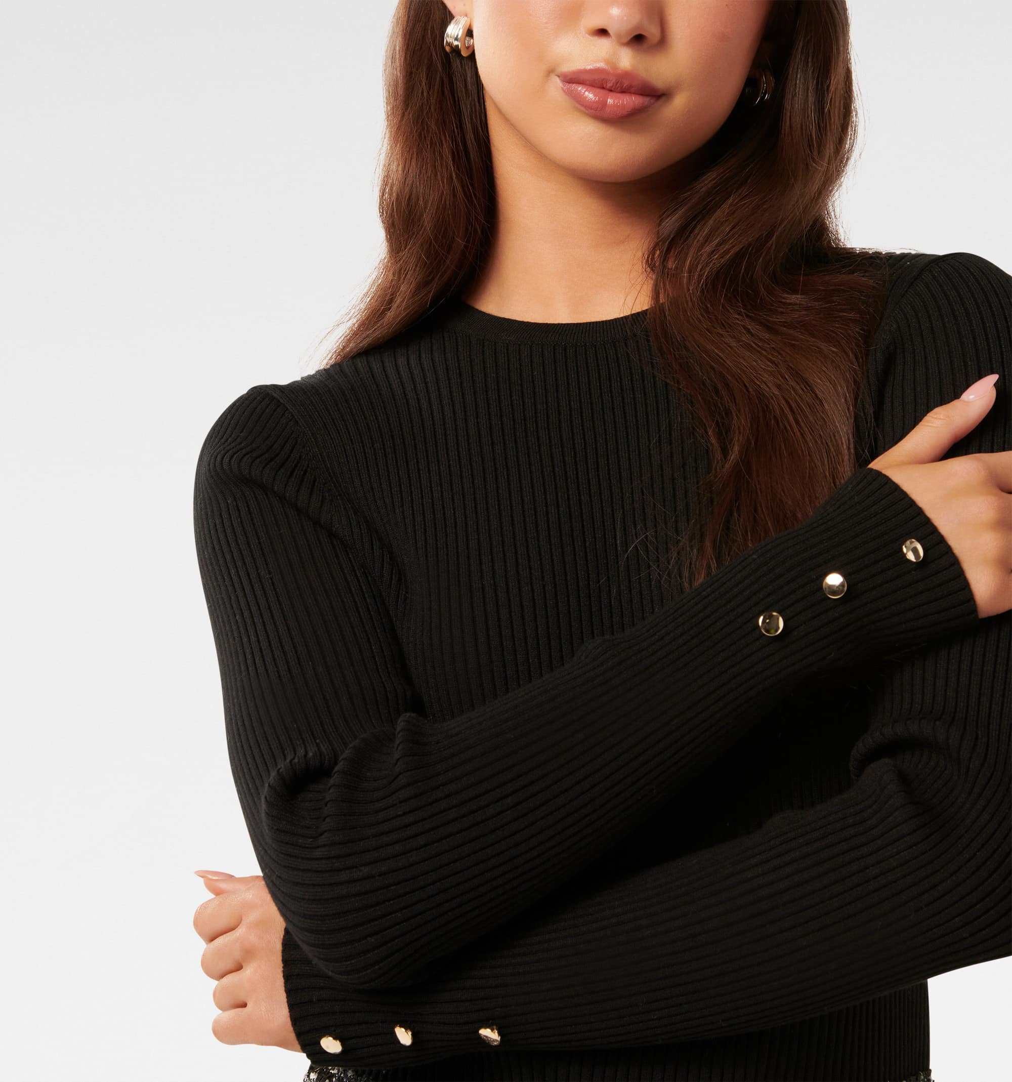 Gina Boucle Knit Mini Dress