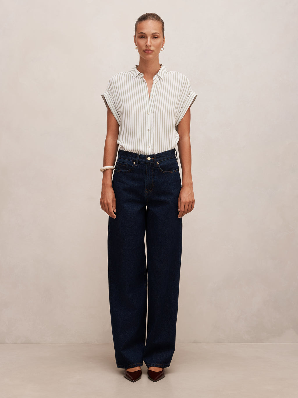 Rhea Striped Shirt
