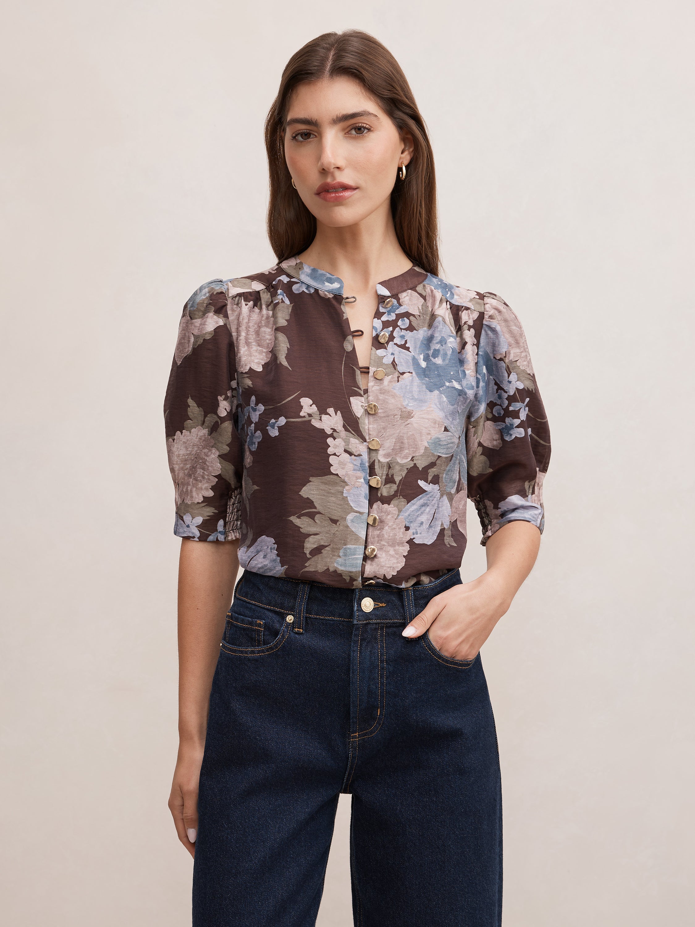 Tahlia Tuck Detail Blouse