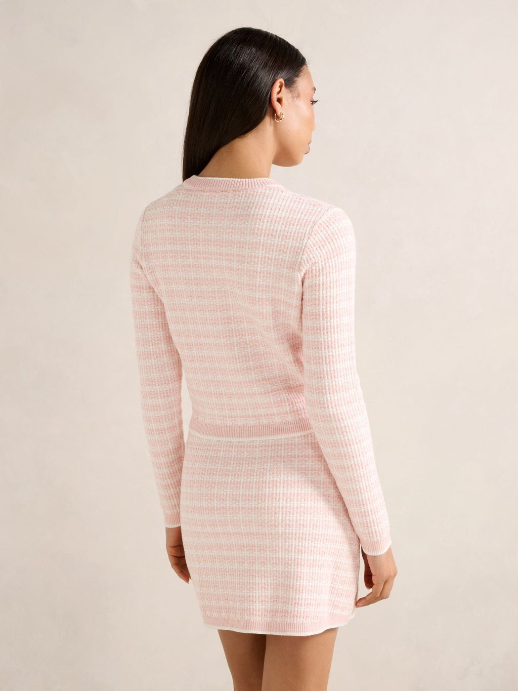Louise Boucle Knit Cardigan