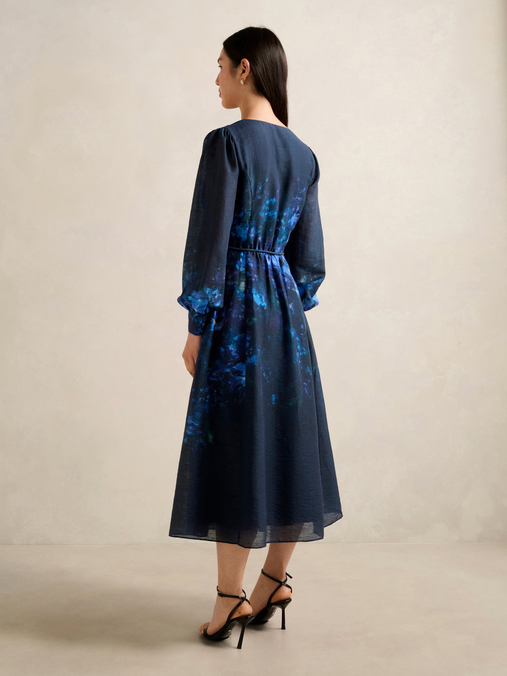 Kahlani Printed Midi Dress