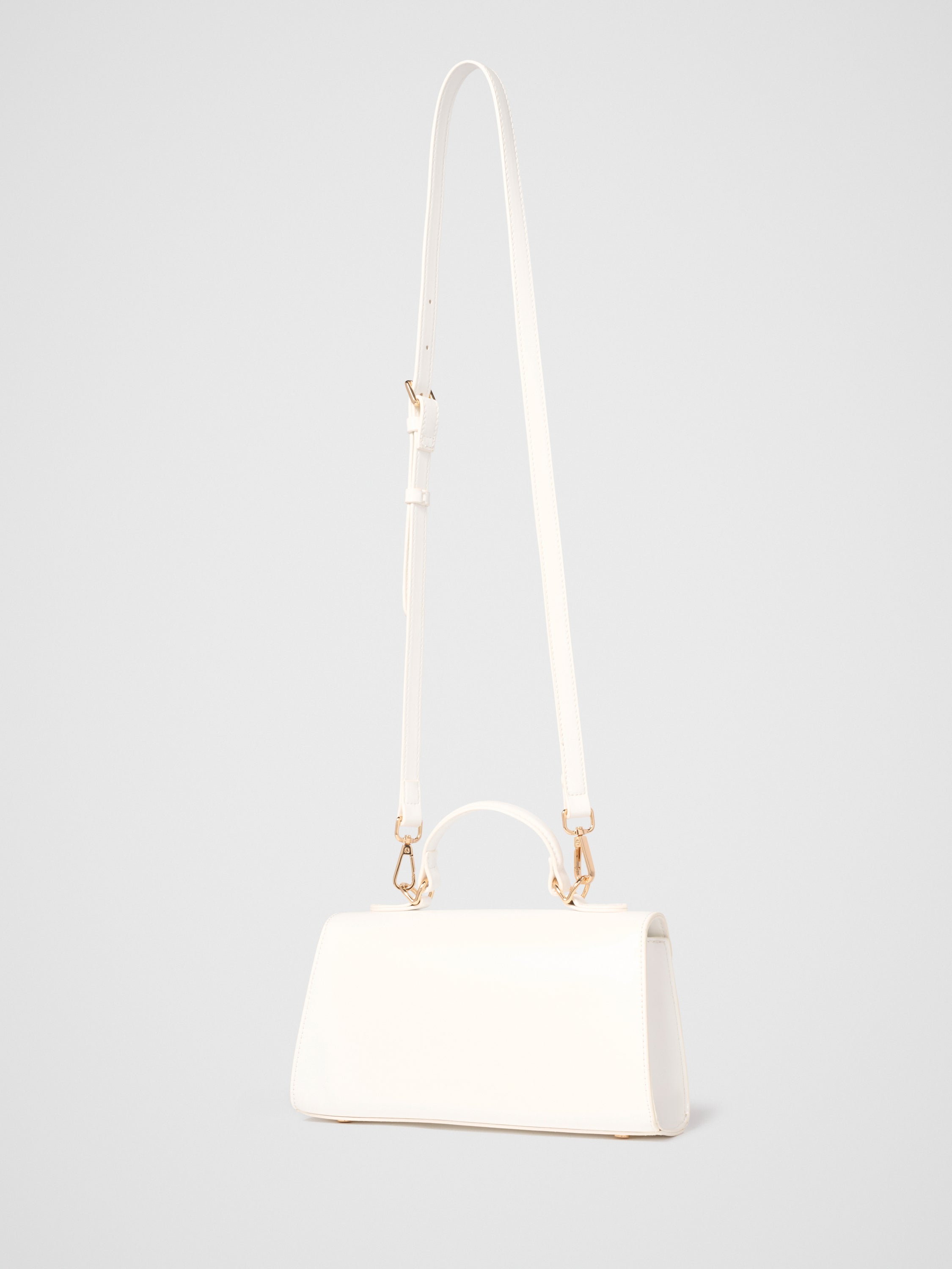 Liana Lock Detail Top Handle Bag