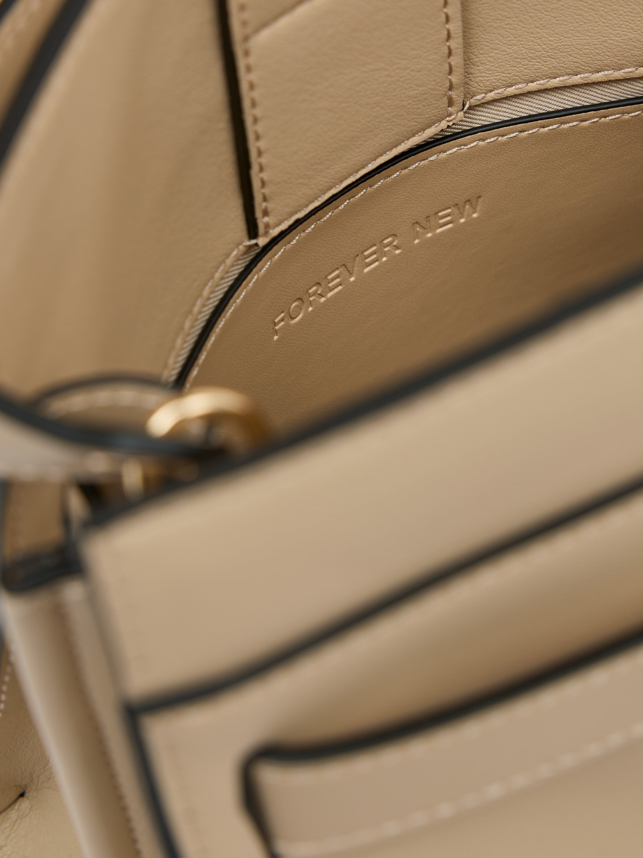 Serin Small Lock Top Handle Bag