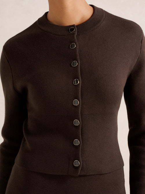 Ally Co Ord Knit Cardigan