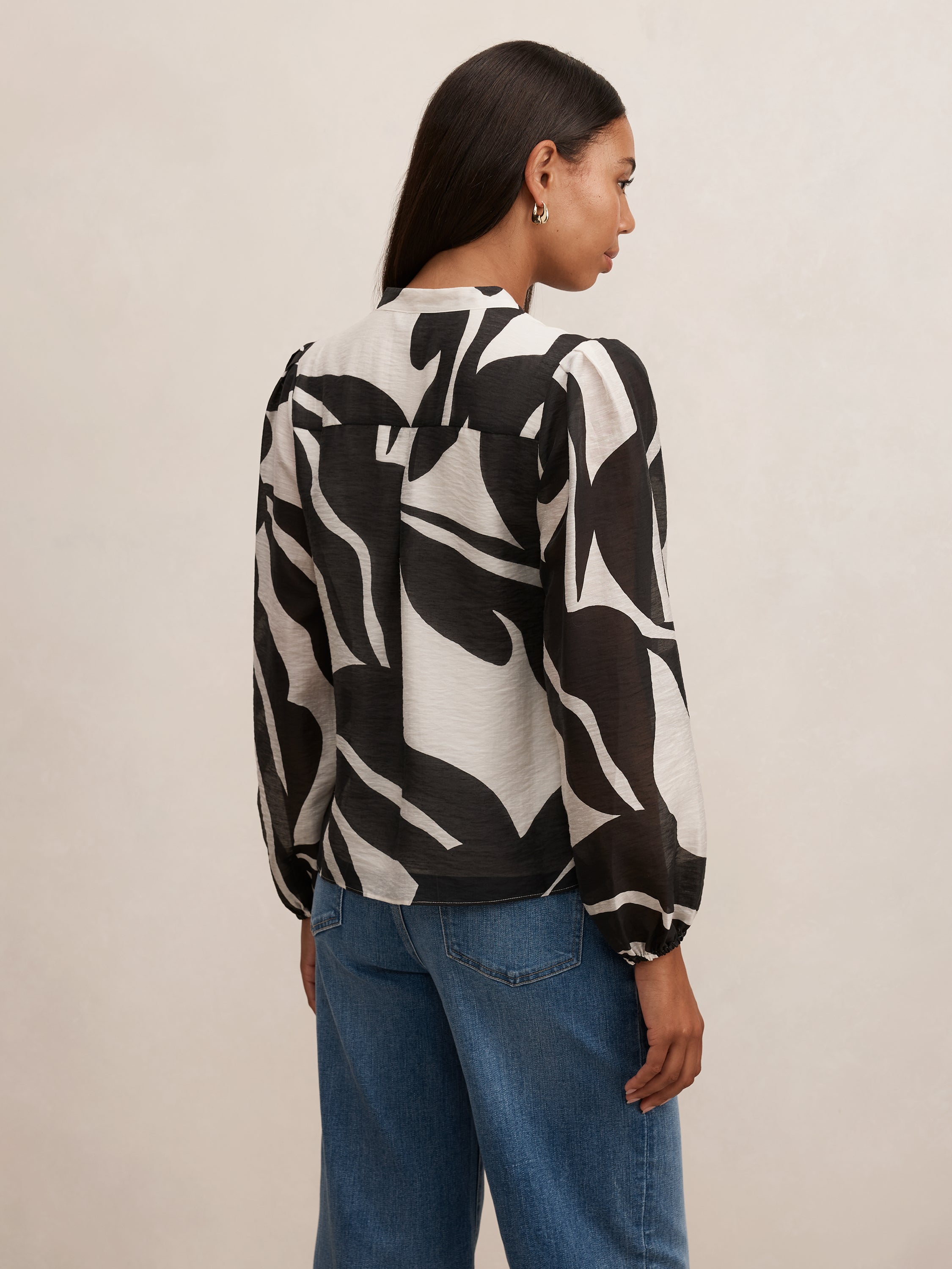 Adaline Printed Blouse