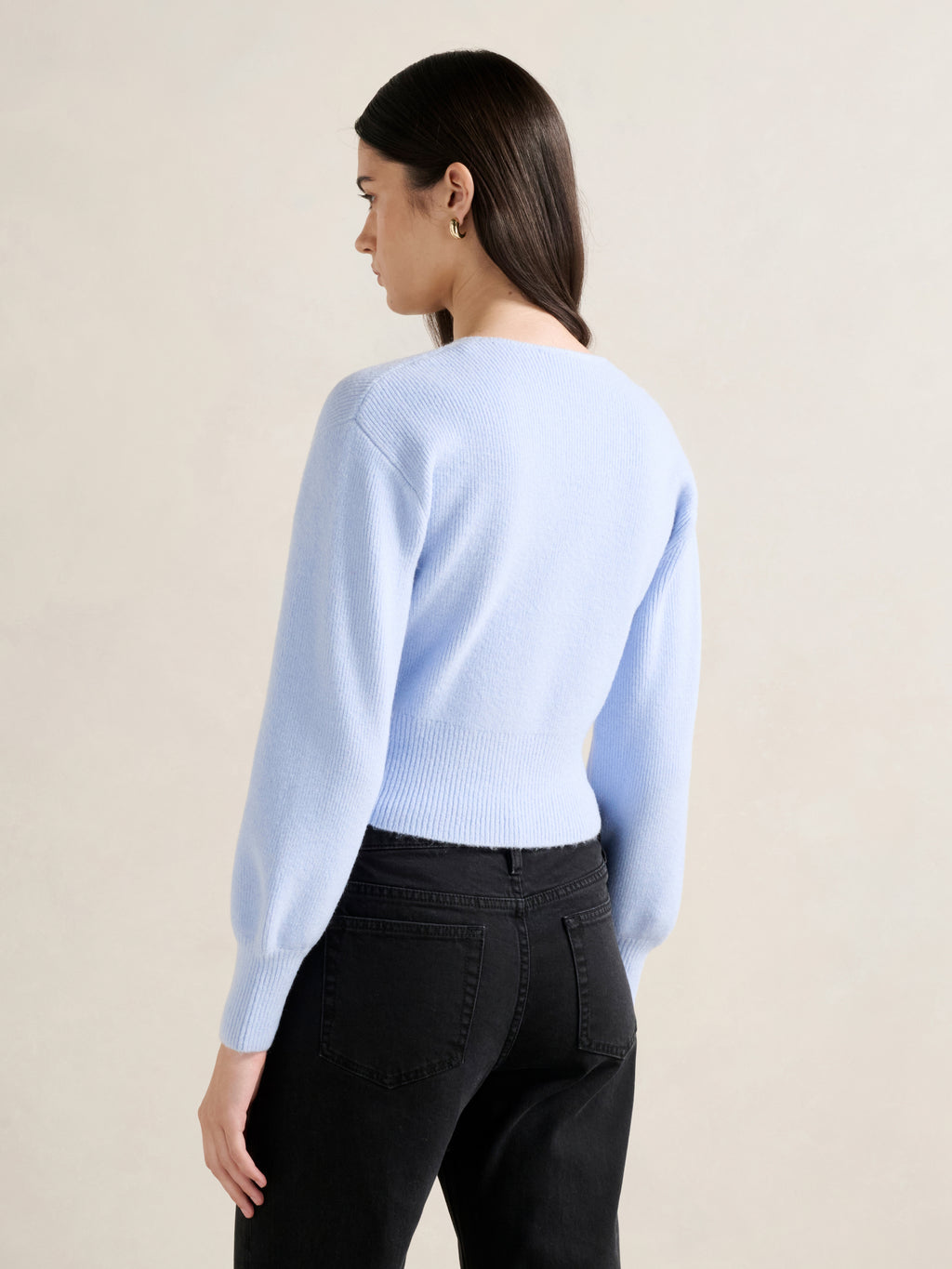 Sloane Wrap Knit Sweater