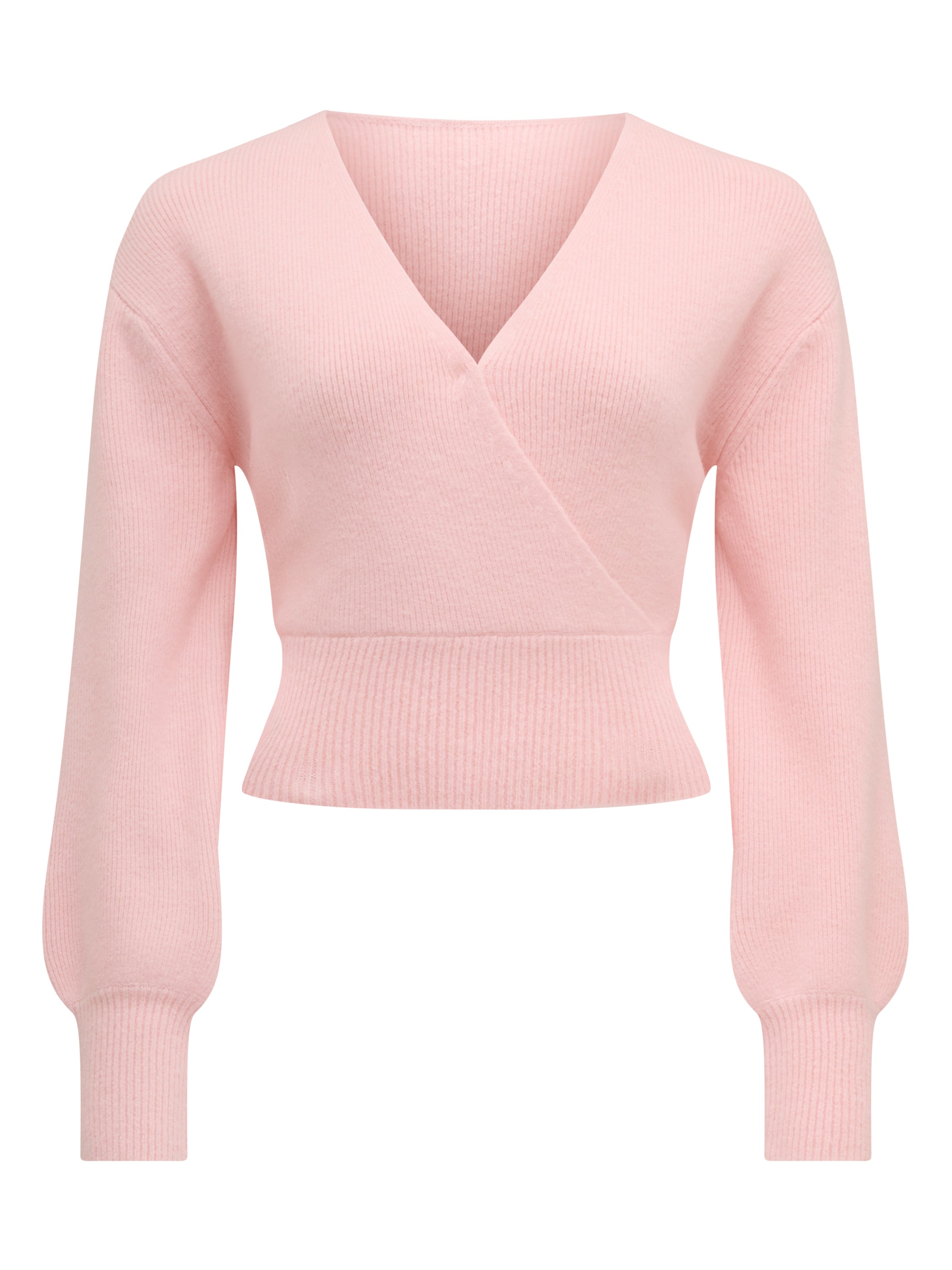 Sloane Wrap Knit Sweater