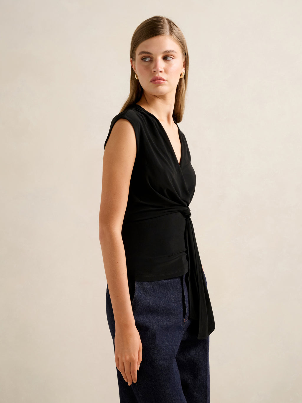 Emma Twist Front Top