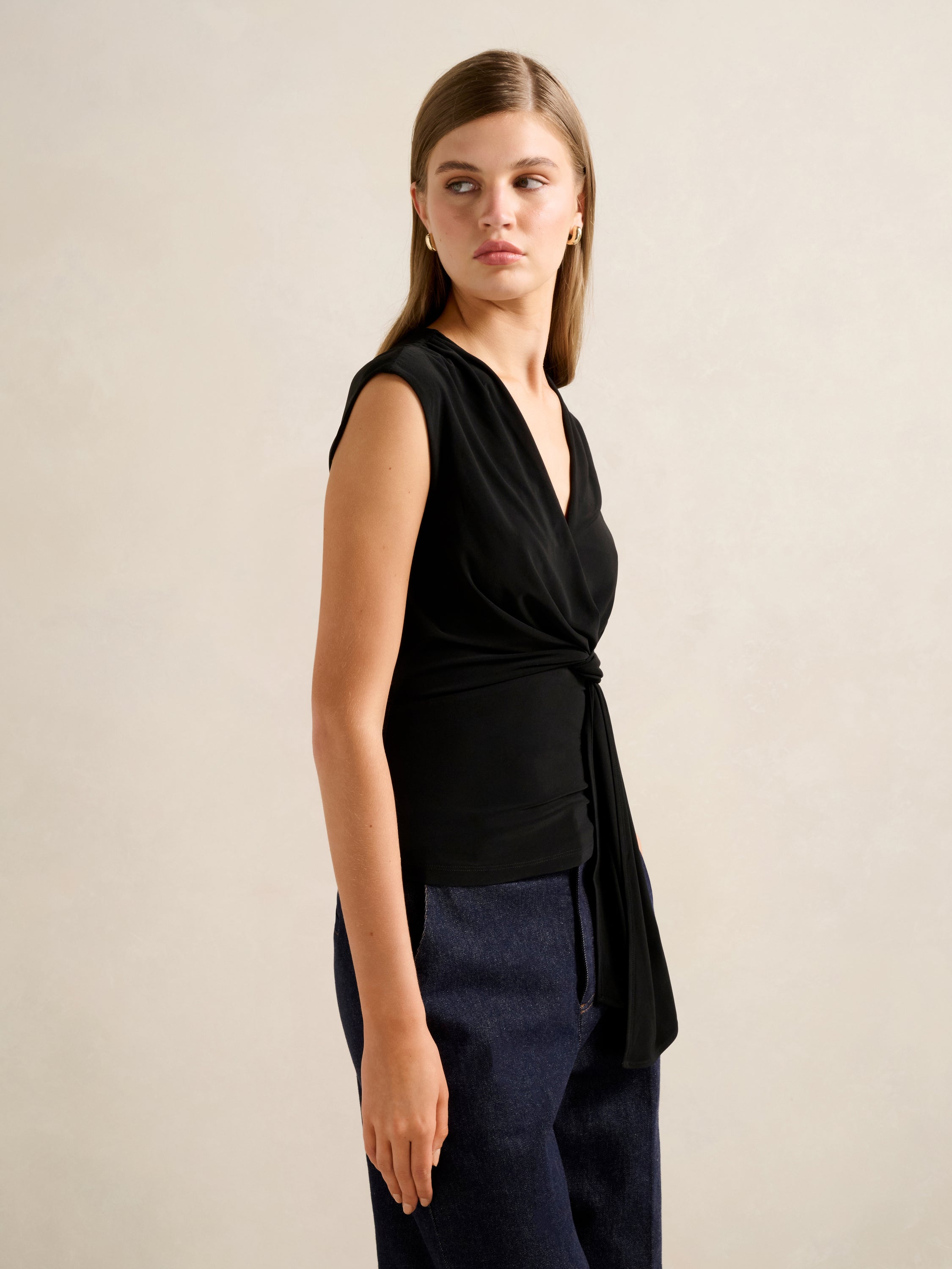 Emma Twist Front Top