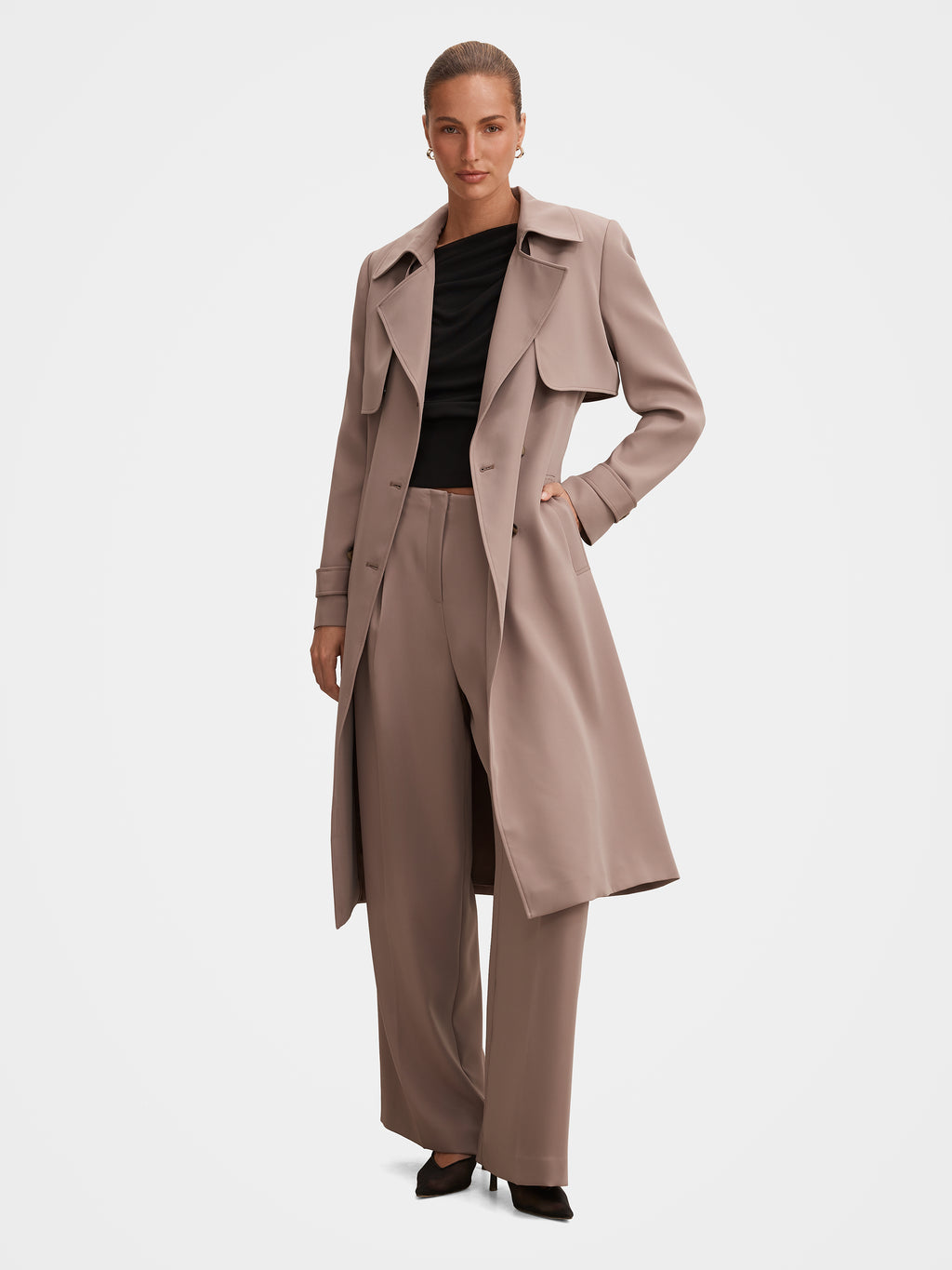 Delilah Soft Trench