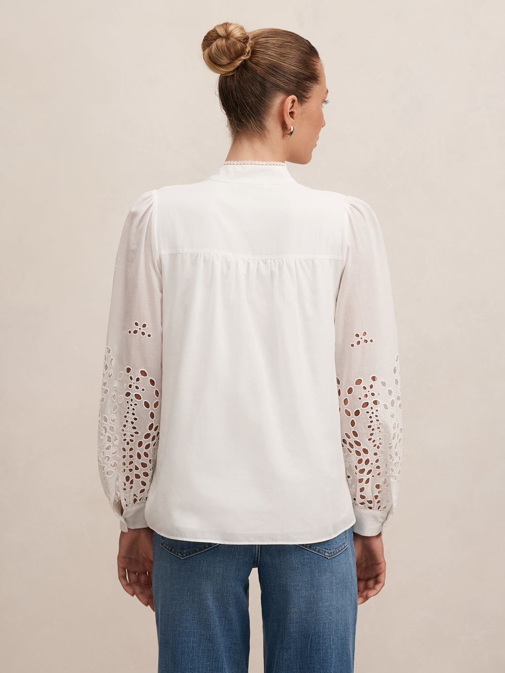 Sutton Embroidered Detail Blouse