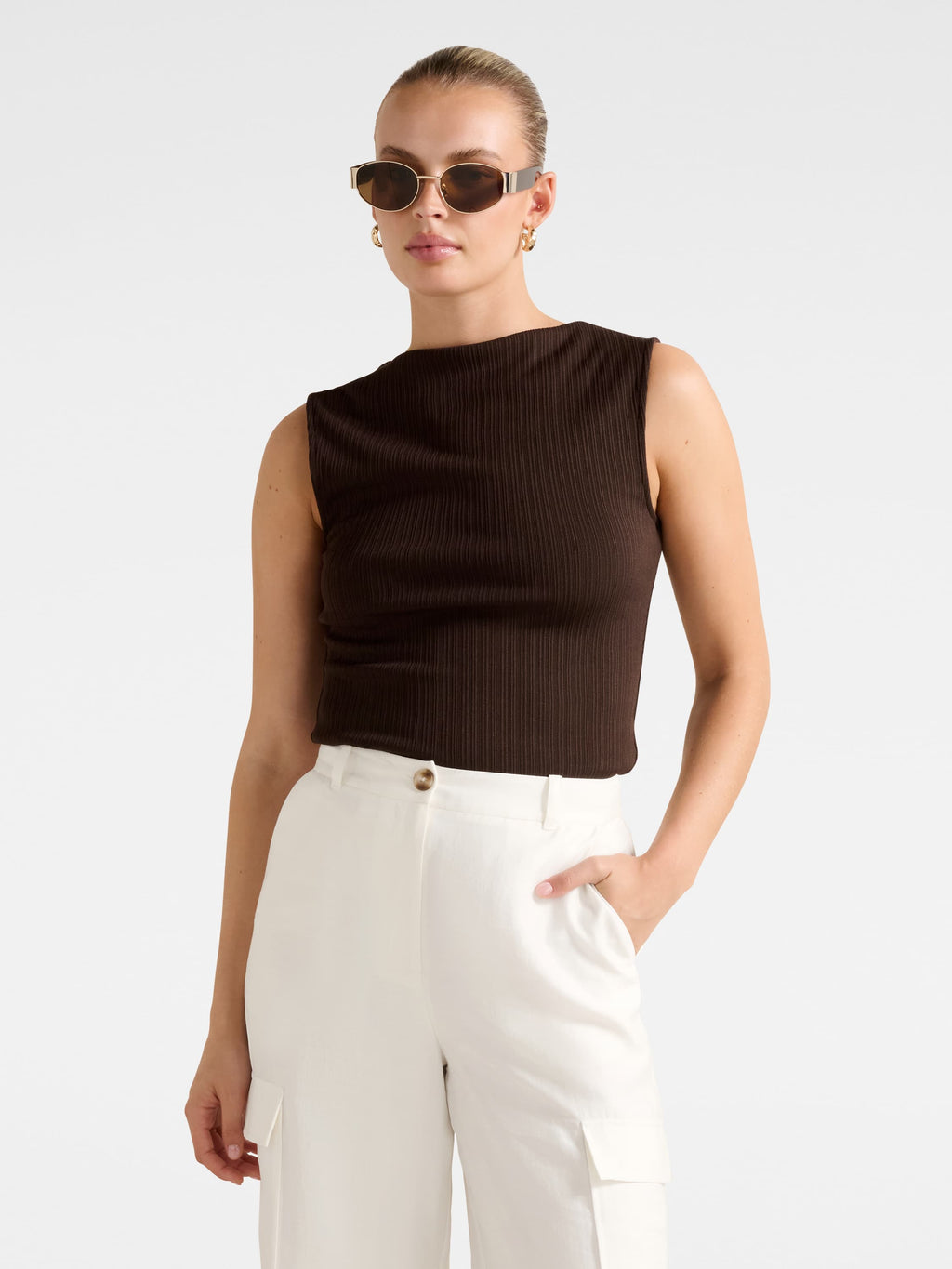 Frankie Boat Neck Tank