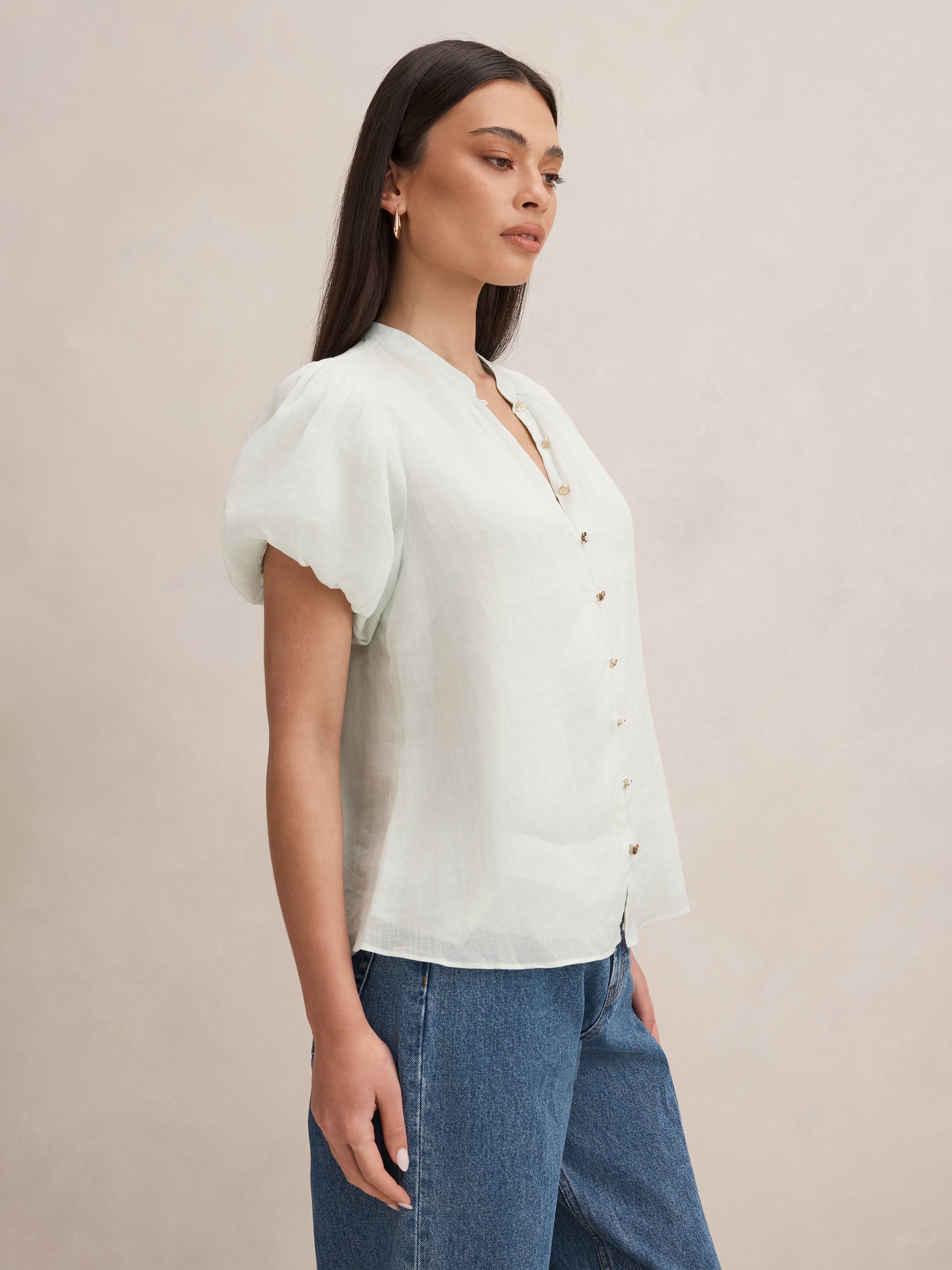 Everly Puff Sleeve Blouse