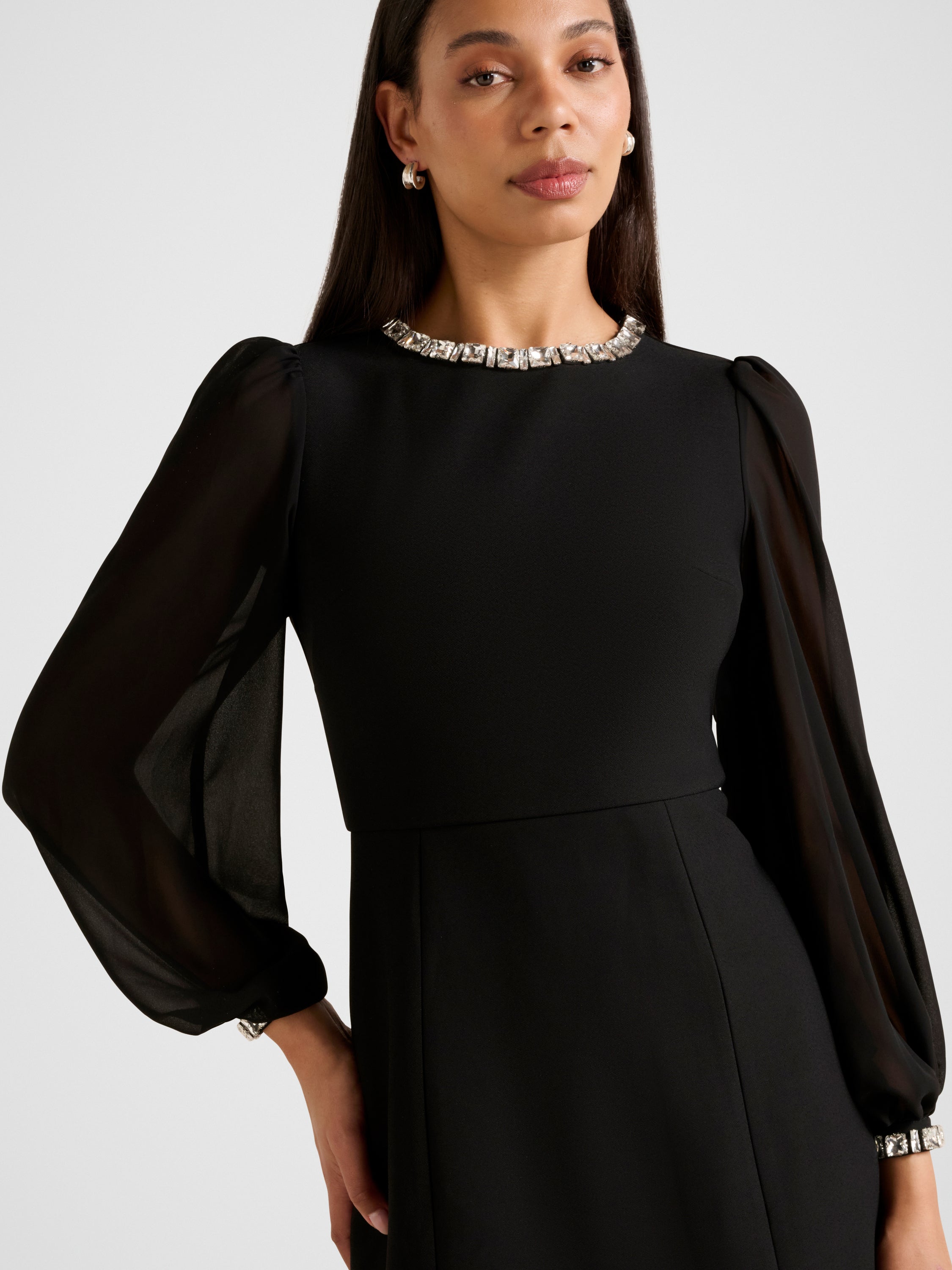 Indiana Embellished Mini Dress