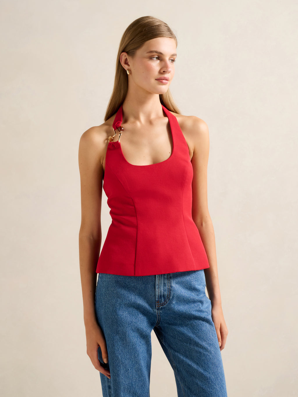 Dina Hardware Detail Top
