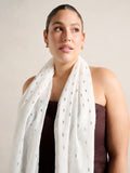 Gia Gold Foil Scarf
