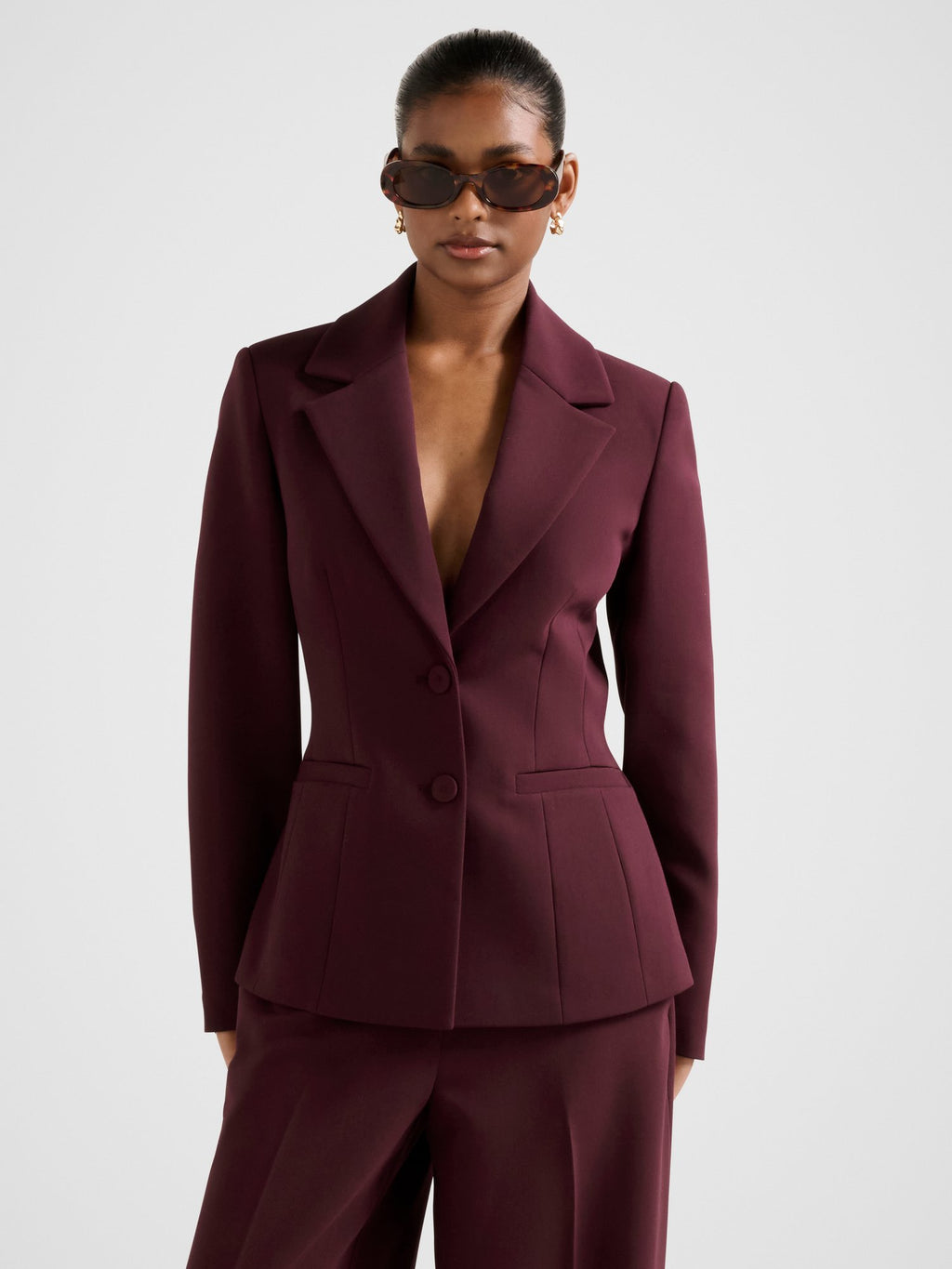 Lee Petite Nipped Waist Blazer