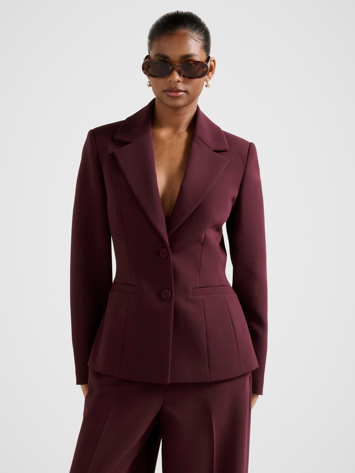 Lee Petite Nipped Waist Blazer
