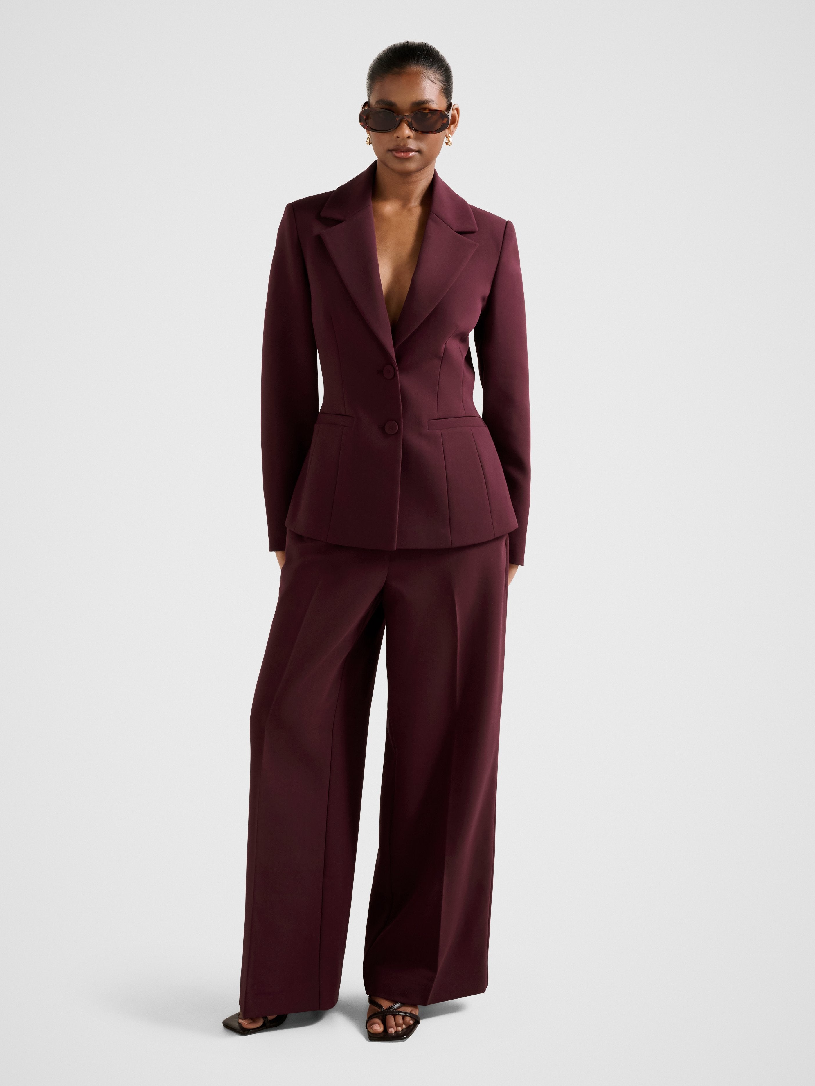 Lee Petite Nipped Waist Blazer